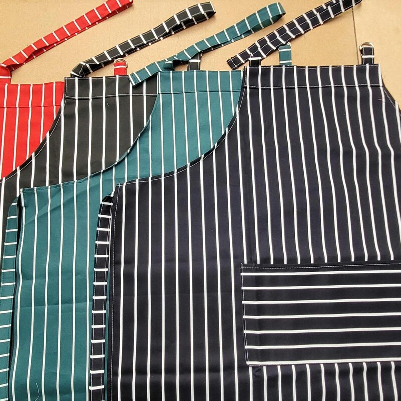 Butcher Stripe Apron Etsy UK Butcher Stripe Apron Etsy UK