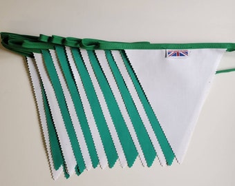 Double-Sided Ireland Irish St. Patrick's Day Fabric Bunting Flag - 16cm X 23cm