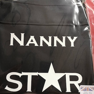 Adult : Medium Star baker nanny apron -  Made in England