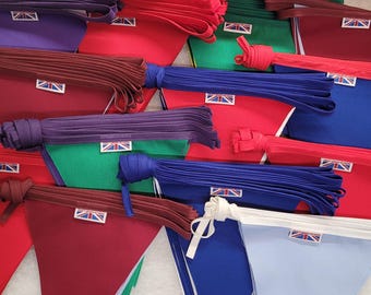 Fabric Bunting by the Metre: Wedding, Birthday Party Decoration
