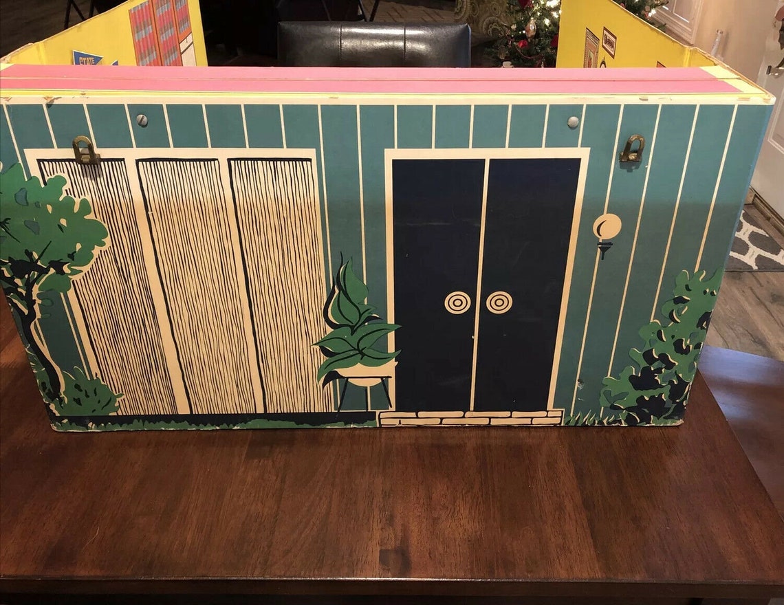 Vintage Original 1962 Cardboard BARBIE DREAM HOUSE w/ Etsy