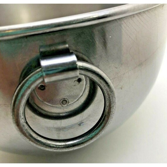Tools & Utensils Baking Vintage Revere Ware 1801 Stainless Steel 7 Mixing Bowl With Ring Home
