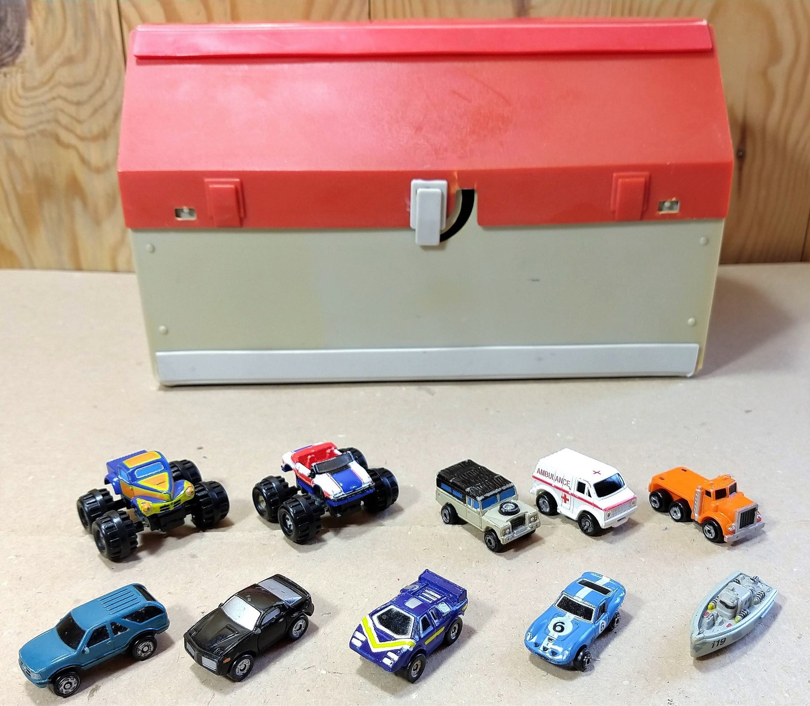 1988 Lewis Galoob Funrise Toys Micro Machines Toolbox 10 Etsy Canada