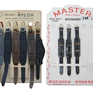 Lot 2 présentoir en carton pour montre Magasin Général Original Bracelet de montre Livraison Gratuite Canada USA