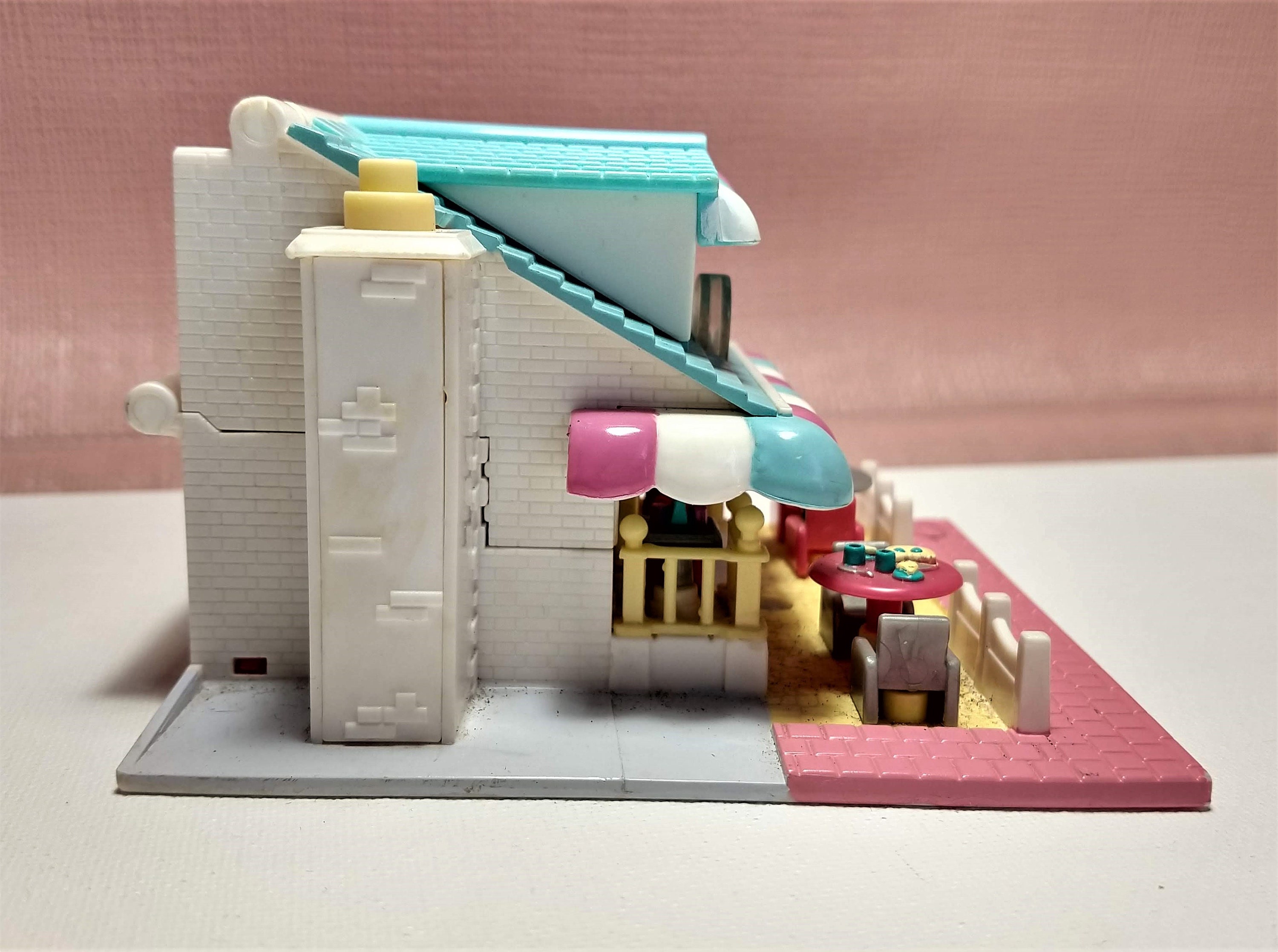 Vintage Polly Pockey Pollyville Pizza Pizzeria Light Up Lights Etsy