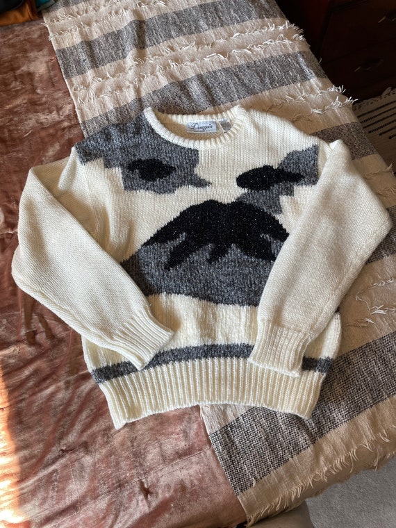 Vintage Acrylic Blend Sweater - image 2