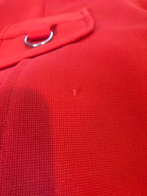 Vintage Polyester Orange Skort - image 4