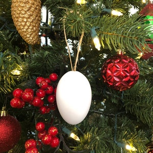 DIY Blank Ceramic Christmas Ornament Kit