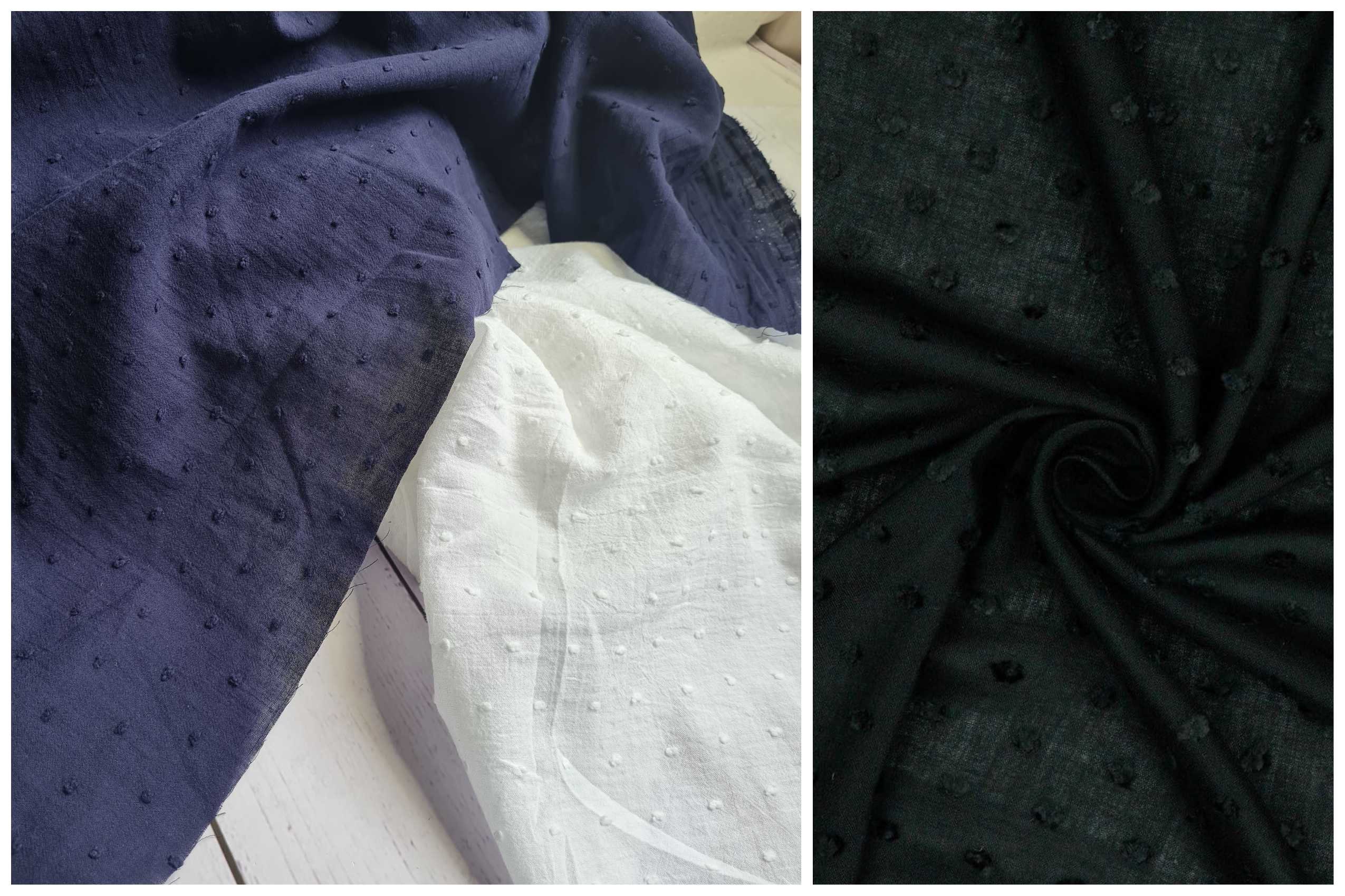Blue Dobby Fabric -  Canada