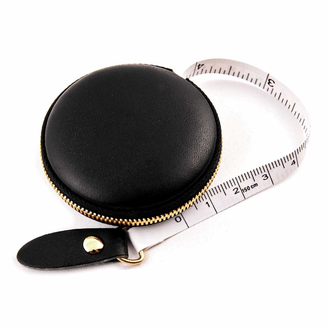 Retractable Rubber Tape Measure Keychain - Personalization Available