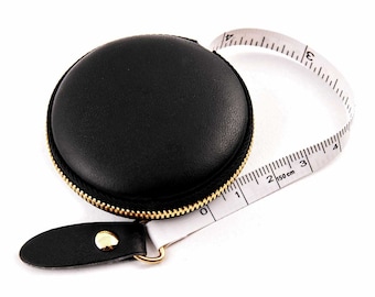 Deluxe Retractable Tape Measure. Sewing and crafts. 60 in/150 cm. Hemline Gold