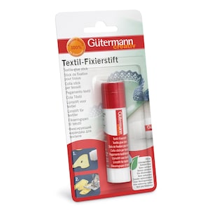 Pegamento textil creativo Gutermann, barra adhesiva, 10 g