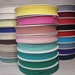 Solid plain cotton bias binding: 25 mm / 1 inch bias tape, per metre. Various colours 