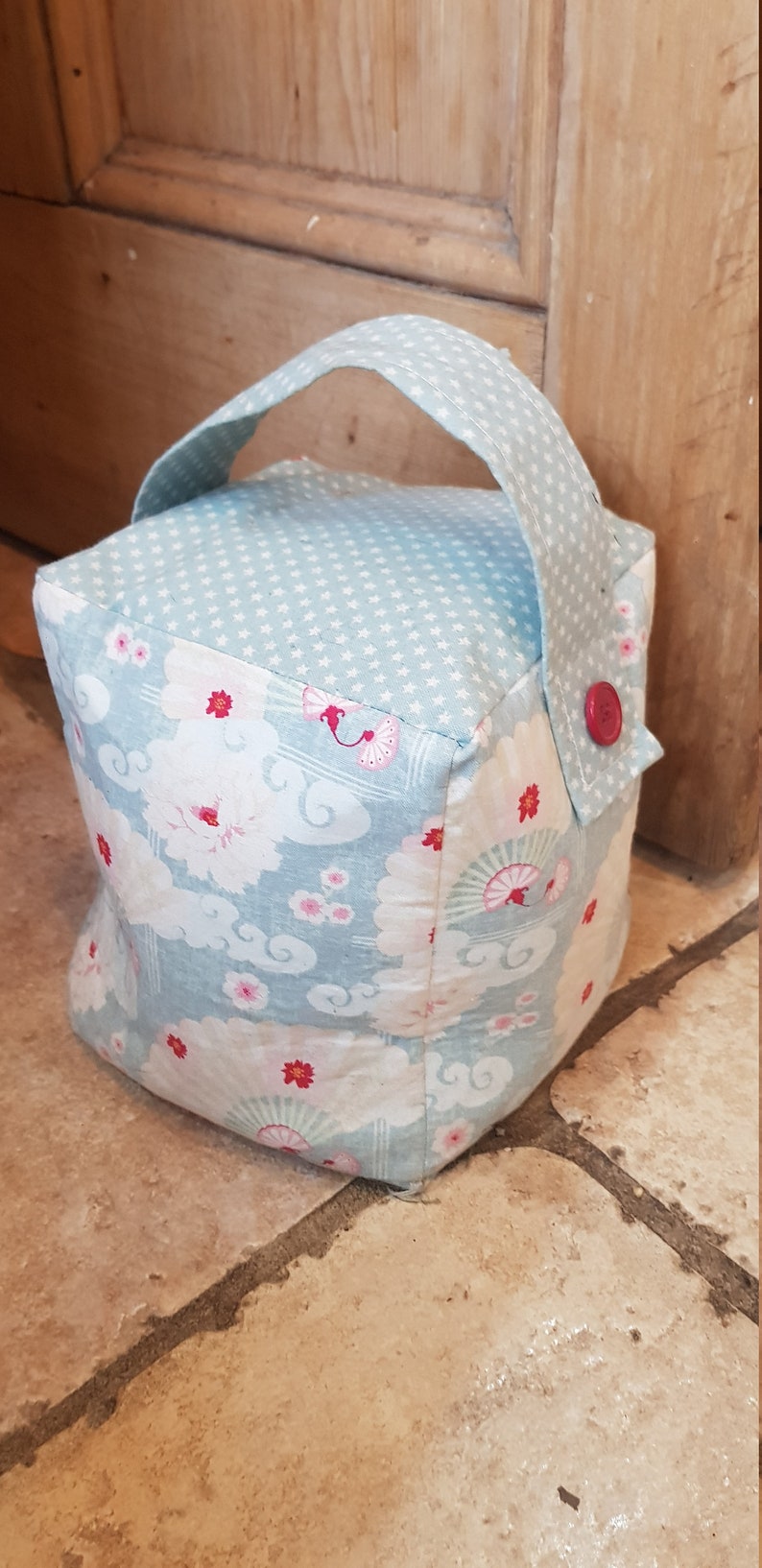 Easy Fabric Doorstop Sewing Pattern Washable and With Handle. Etsy UK