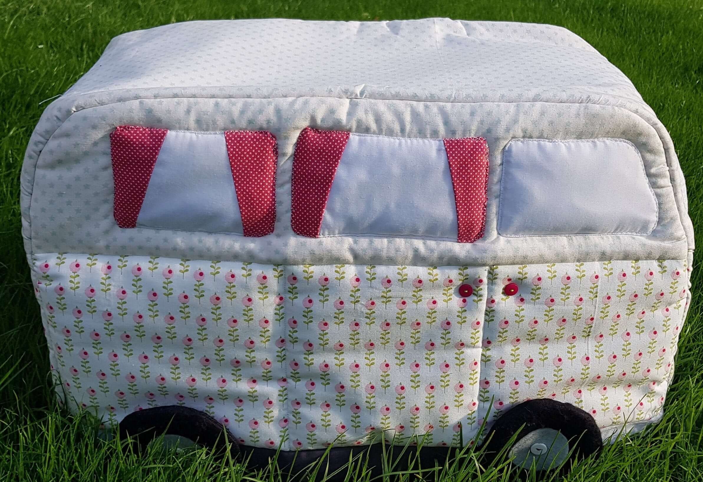 Campervan Fabric Sewing Machine Cover Sewing Kit. Optional Instructions and  Extras. 