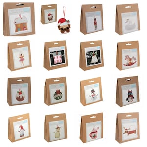 Trimits make your own hanging felt Christmas decoration kit - Kids  adults Crafts Sewing