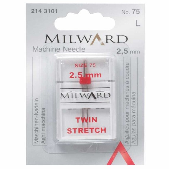  3 Size Twin Needles For Sewing Machine, Stretch