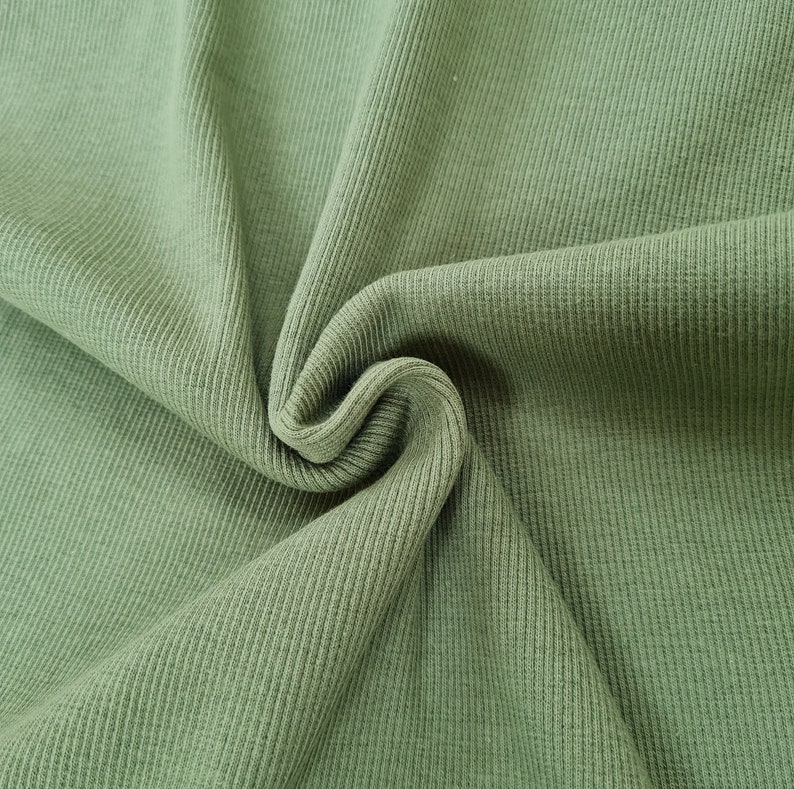 Tubular Jersey Ribbing Knit Cotton Fabric X Half Metre. - Etsy