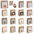Trimits make your own hanging felt Christmas decoration kit - Kids, adults Crafts Sewing