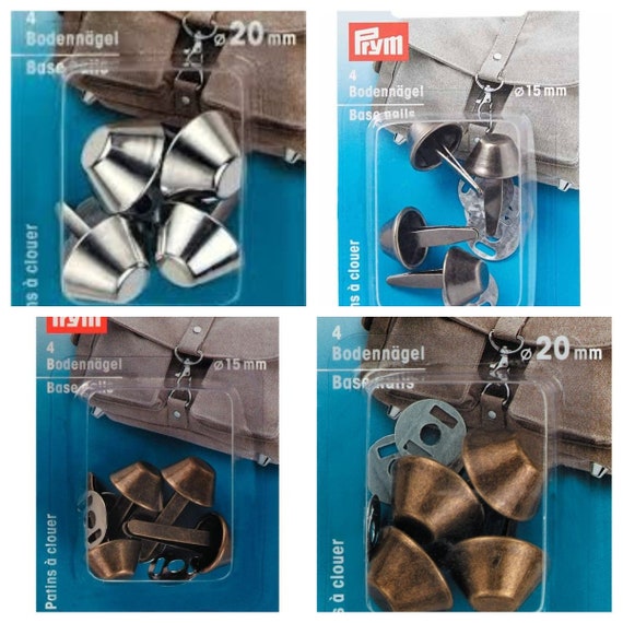 Lot De 7 Habillages De Boutons Prym 11 Mm - Laiton Argenté, Sans Outil - 10