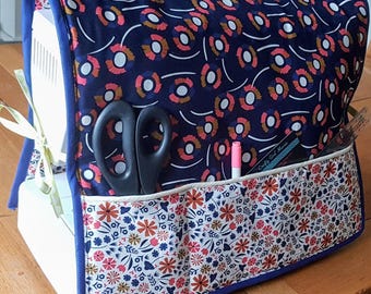 Make your own basic sewing machine cover. Beginner sewing pattern. Instant PDF download