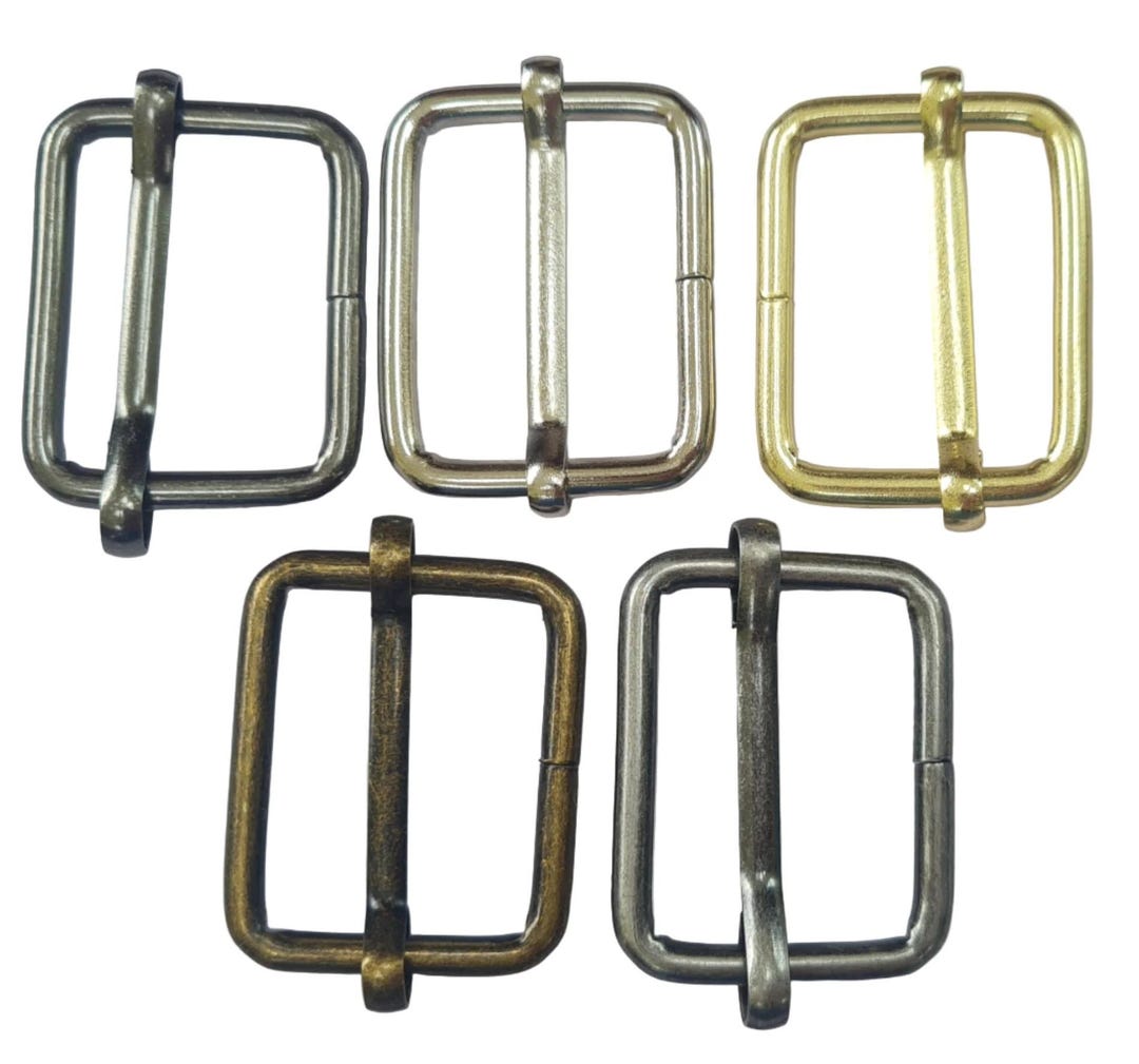 X Metal Strap Slider Buckle for Bag Making and 25/32/38