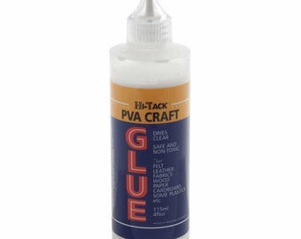 Hi-Tack PVA Craft Glue Adhesive for wood, polystyrene. HT1810 115ml