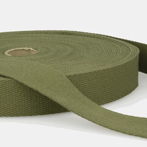 thumbnail image 2 of Stephanoise & Mediac Cotton Webbing 30mmX22yd-Dark Grey -S106F30-38 2 of 8