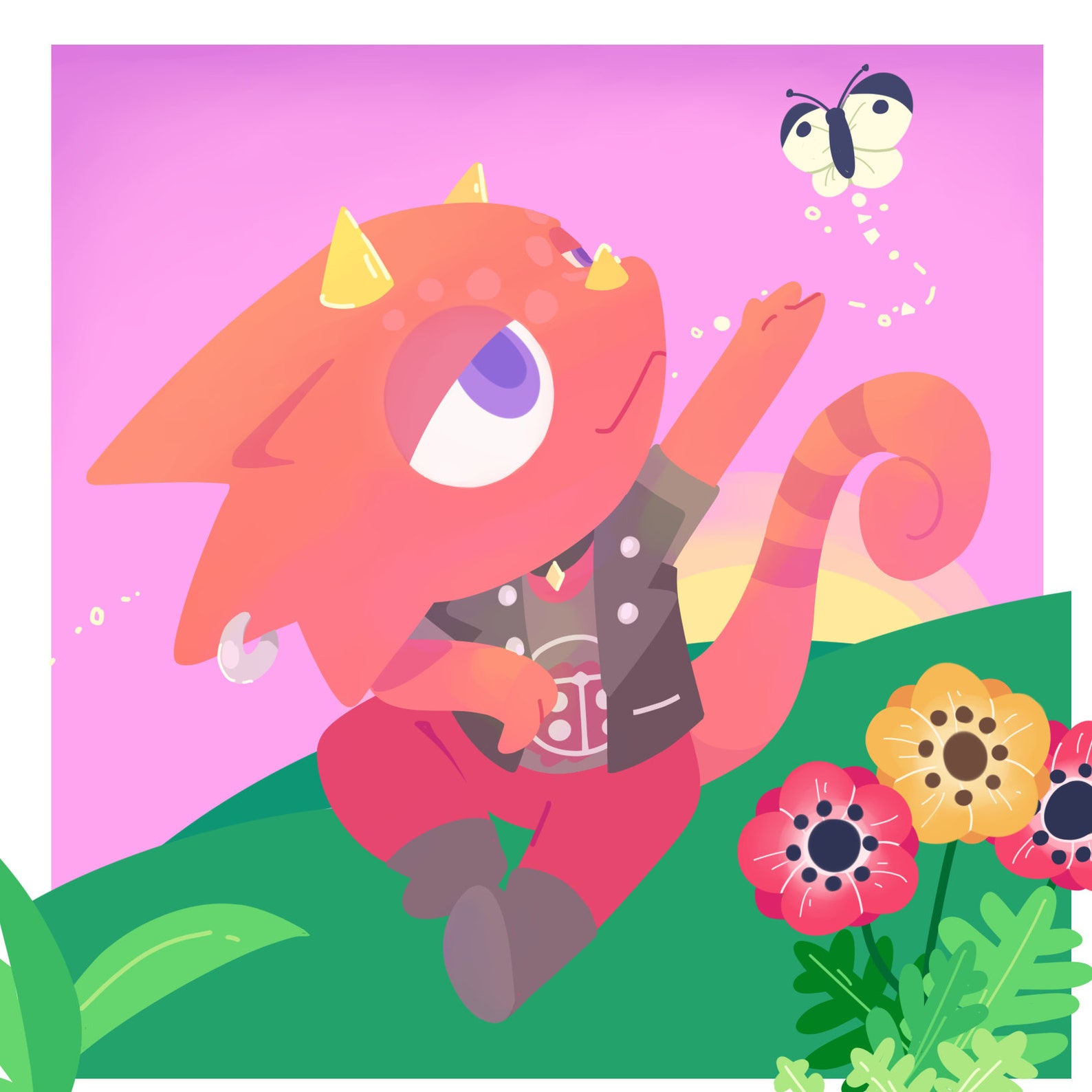 Flick Animal Crossing New Horizons 5 inch and 8 inch prints Etsy