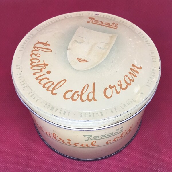 Cream Tin Etsy