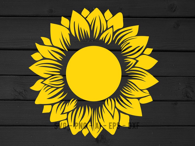 Free Free 192 Sunflower Svg Simple SVG PNG EPS DXF File