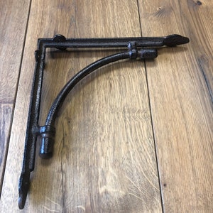 10&quot; Cast iron shelf bracket open kitchen shelving corbel