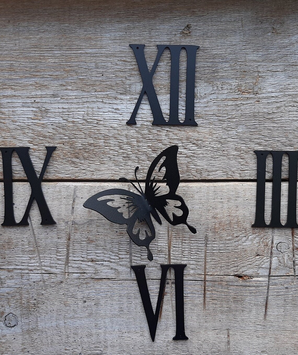 Roman numerals set 3 6 9 12 Numbers Numbers Clock Set DIY | Etsy