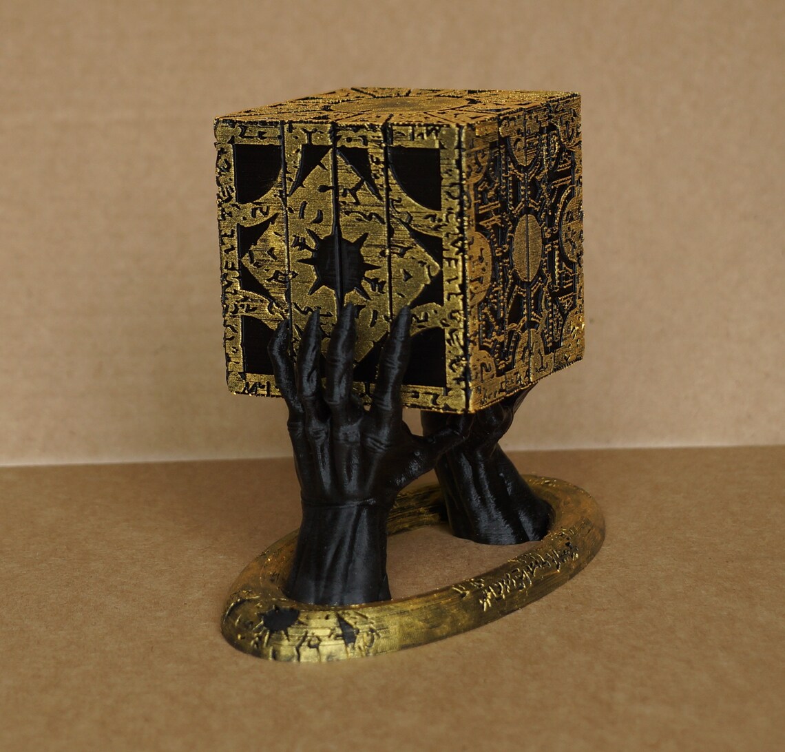 Hellraiser puzzle box 3D Printed. Lemarchand's box. Etsy