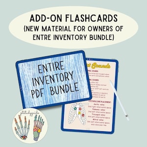 Add-On Digitale PT Flaschards für Besitzer des &quot;&quot;Gesamten Inventar-Bündels&quot;&quot;&quot;