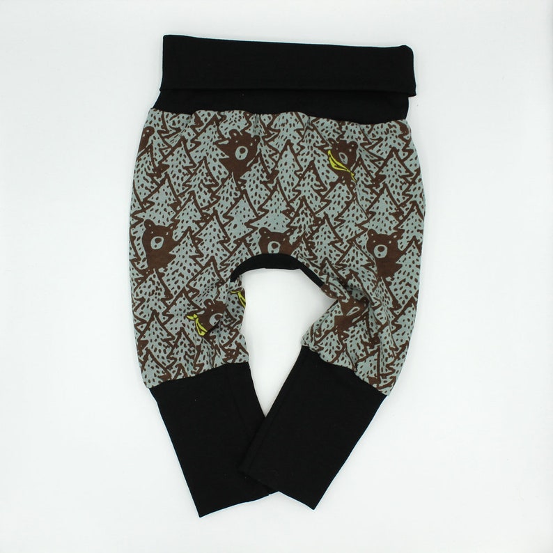 Pantalon \u00e9volutif b\u00e9b\u00e9enfant Hidden Bear Oeko Tex