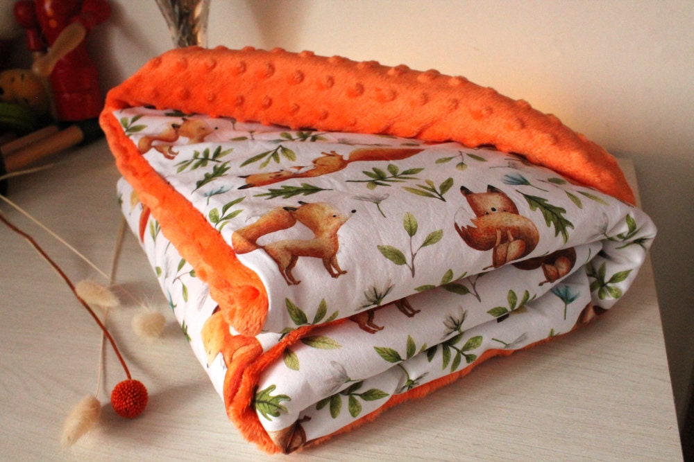 Couverture Bébé Renard