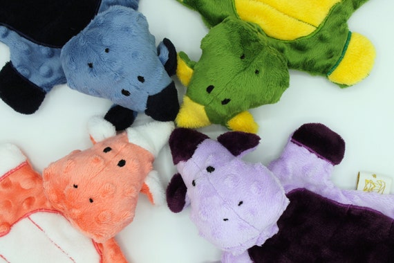 Doudou Plat Dragon Vert Cadeau De Naissance Cadeau Bebe Etsy