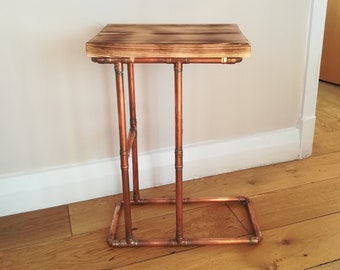 Copper Bedside Table