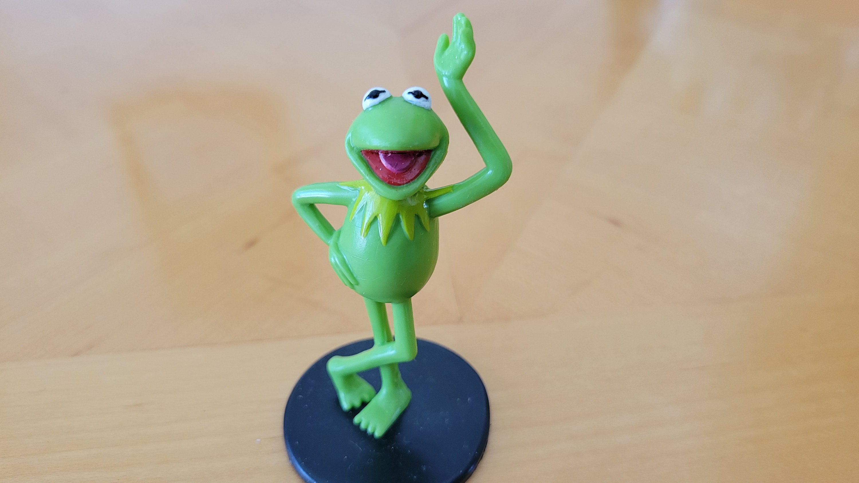 Vintage Rare KERMIT Frog Muppets SLINKY Peluche Poupée Neat Slinky