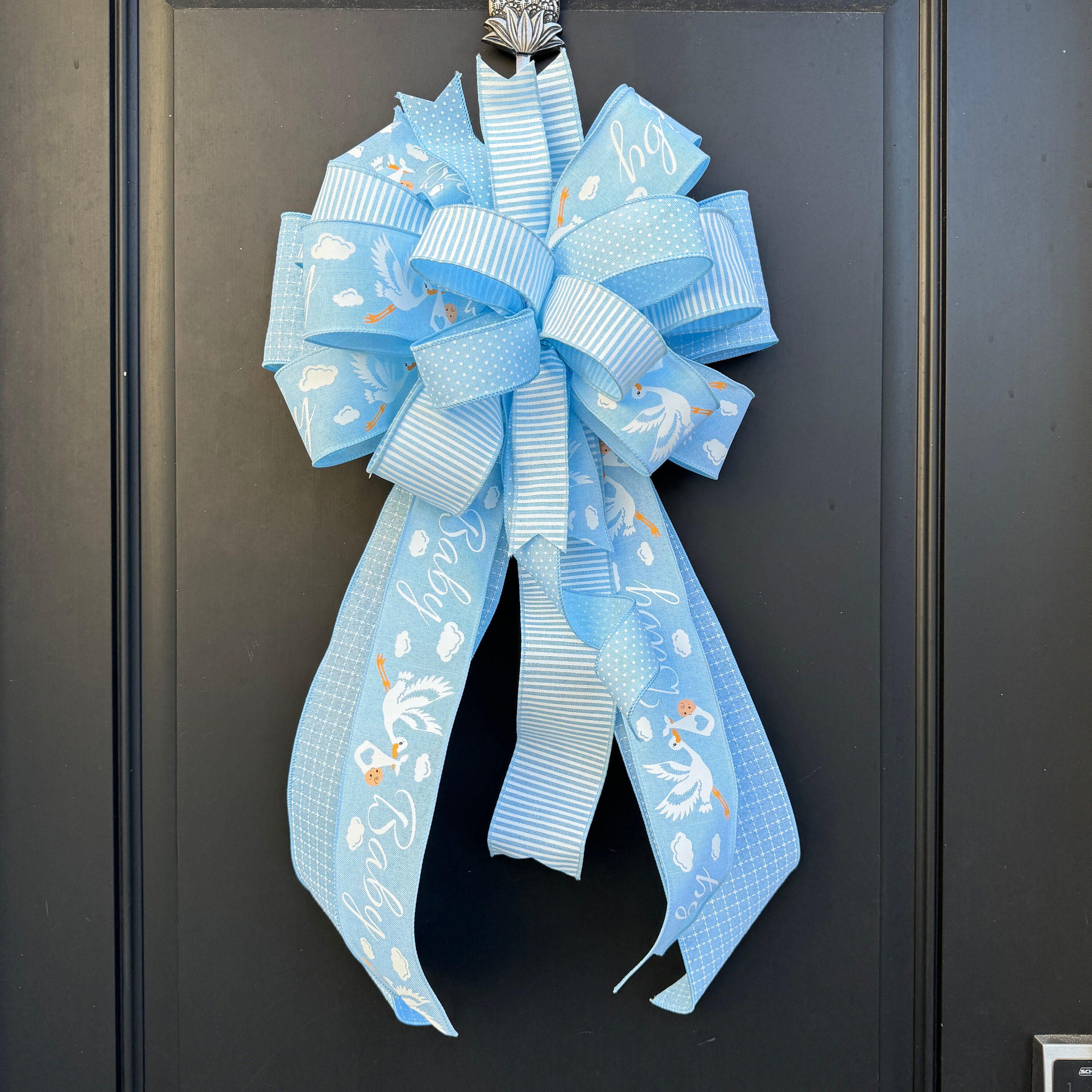 Baby Blue Gender Reveal Ribbons - 8 Wide, Set of 6 Pull Bows, Easter,  Spring, Baby Shower, Boy's Party, Summer, Decorative Pull Bows, Gender  Reveal
