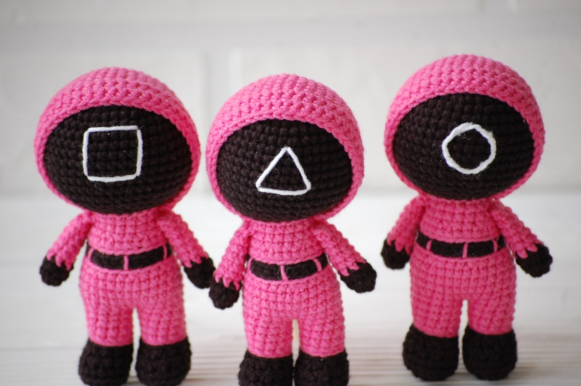 Pink Soldier Doll Squid Game Inspired Toy | Etsy