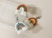Bright Mini Macrame Rainbow Keychain | 6 Colorways | Tiny Keyring| Bag Accessories | Gift Idea | Handmade | One of a Kind 
