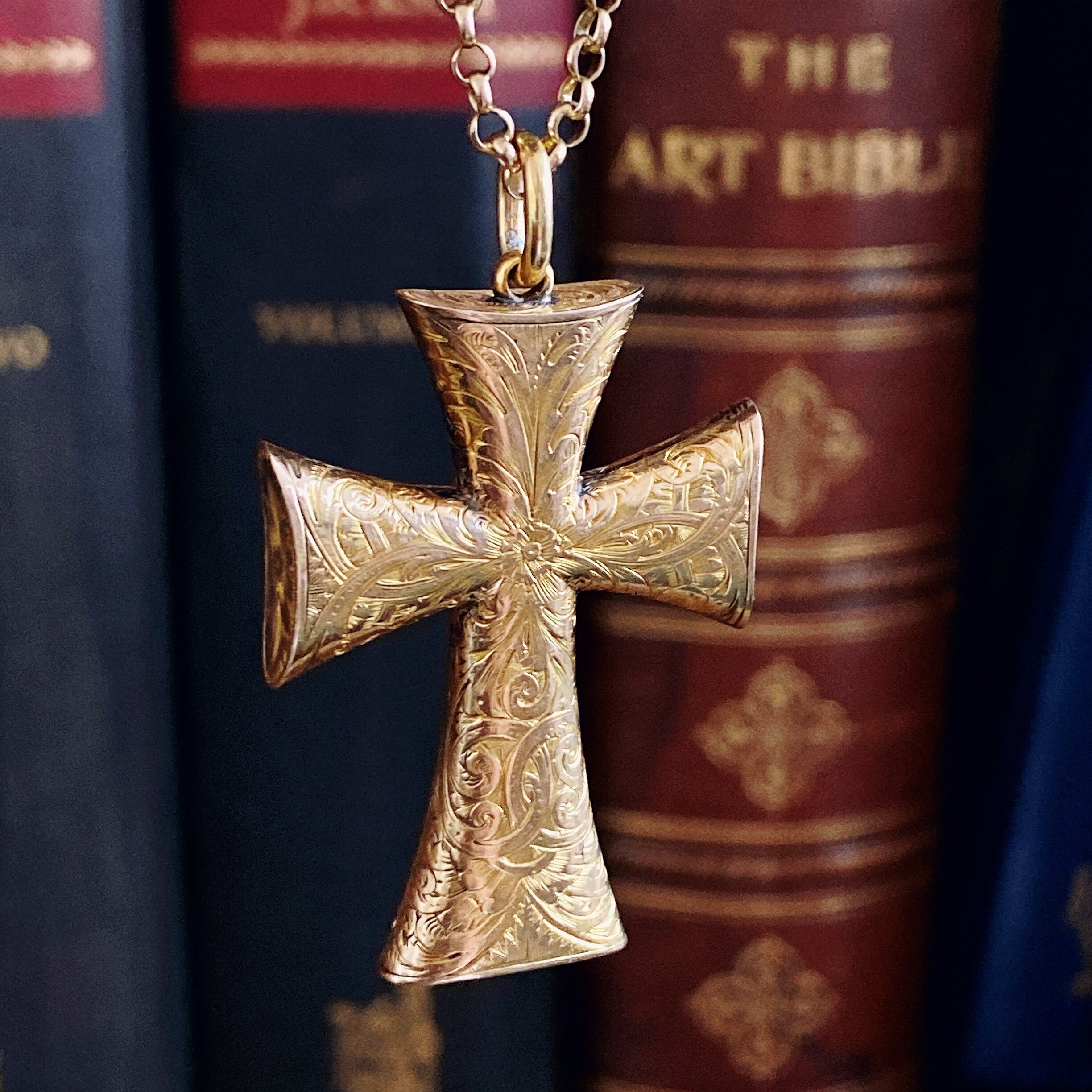 Templar 2024 cross necklace