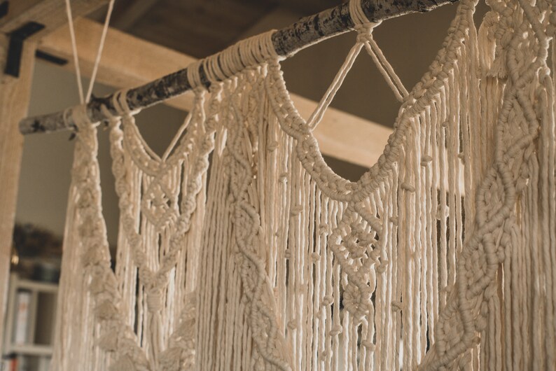 Large Macrame Wall Hanging // XL Boho Macrame Wall Tapestry Etsy