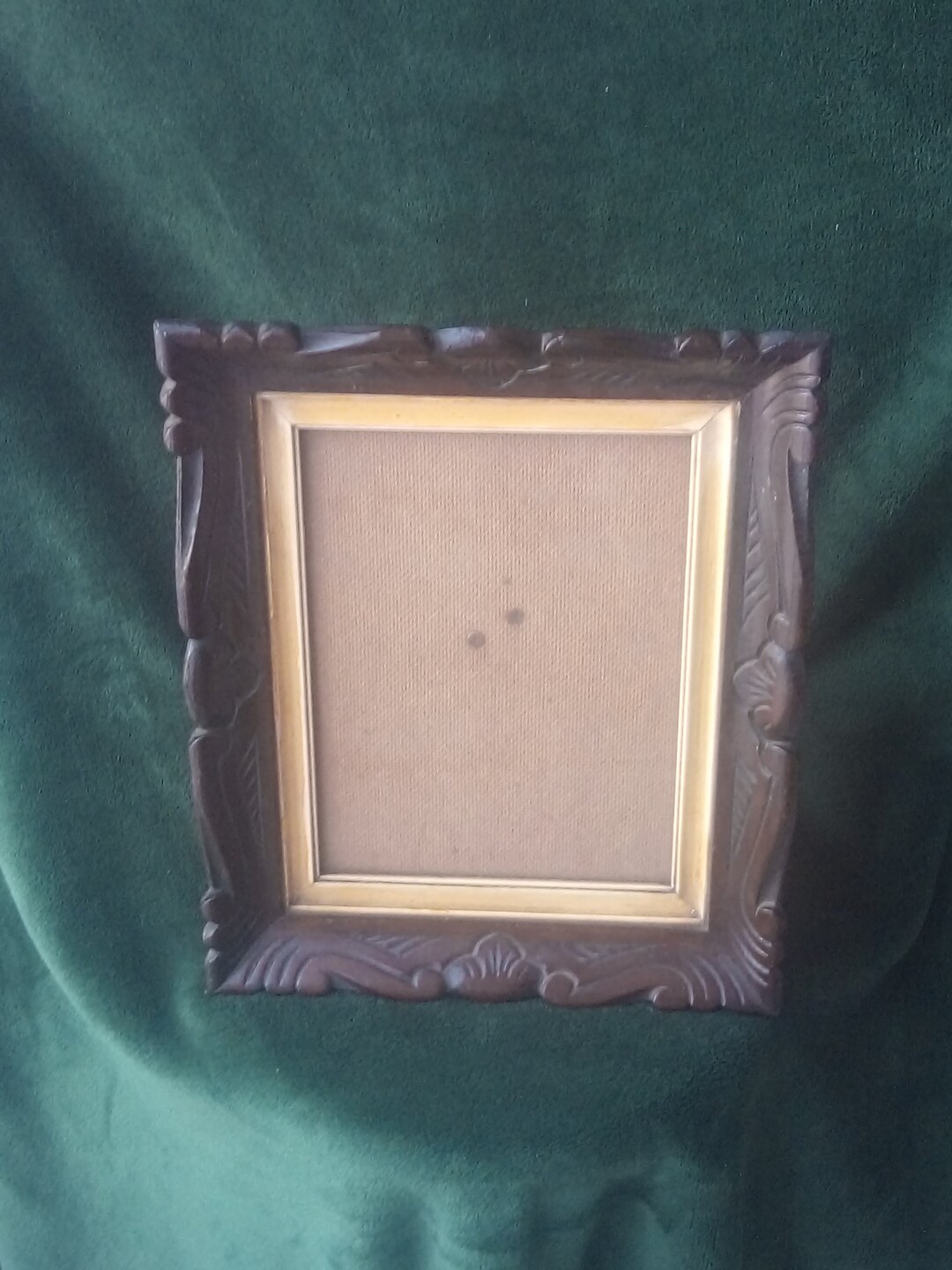 Old Carved Wooden Photo Frame. Etsy