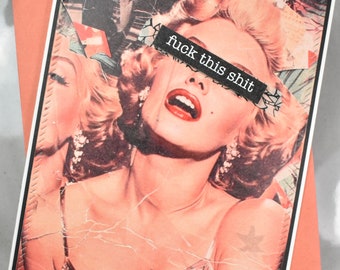 Snarky Handmade Card: Sarcastic Funny Friend Card