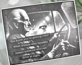 Snarky Friendship Card: Funny Bestie Greeting, Handmade, Inappropriate