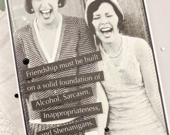 Snarky Friendship Card: Sarcastic Bestie Greeting