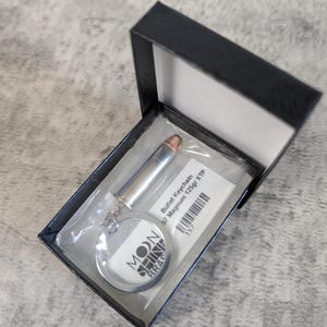 Real Bullet Keychain 357 Magnum with Hornady XTP 125gr Hollow Point + Gift Box